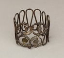 Bracelet or armlet with uraei, Silver