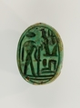 Scarab of Ramesses II, Glazed steatite