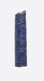 Bilingual Cylinder Seal, Lapis-lazuli