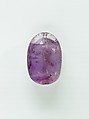 Scarab Inscribed for an Official, Amethyst