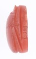 Scarab, Carnelian or red jasper