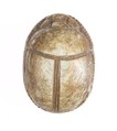 Scarab Inscribed With a Protective Motif, Glazed steatite