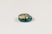 Scarab, Blue glazed steatite