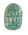 Scarab, Glazed Steatite