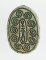Scarab, Blue glazed steatite