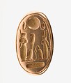 Finger ring, likely belonging to Queen Tiye, Gold