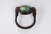 Scarab Finger Ring Inscribed 