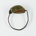Scarab Finger Ring, Faience, copper wire