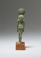 Standing Figure of Re-Harakhty, Cupreous metal