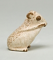 Jerboa figurine, Faience