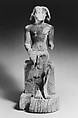 Sitting Statue of Kaemsenu (?), Wood