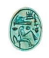 Scarab Inscribed Hatshepsut United with Amun | New Kingdom | The ...