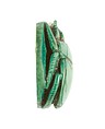 Scarab Inscribed with the Name Maatkare (Hatshepsut) Flanked by Two Red Crowns, Steatite (glazed)