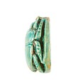 Scarab Inscribed Maatkare (Hatshepsut), She Lives, Steatite (glazed)