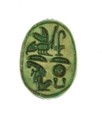 Scarabs from Hatshepsut Foundation Deposits, Steatite (glazed)