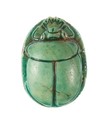 Scarab Inscribed King of Upper and Lower Egypt Maatkare, Having Dominion, Steatite (glazed)