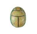 Scarab Inscribed for Maatkare (Hatshepsut), Lord of the Two Lands, Steatite (glazed)