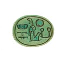 Scarabs from Hatshepsut Foundation Deposits, Steatite (glazed)