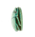 Scarab Inscribed Lord of the Two Lands Maatkare Flanked by Falcons, Steatite (glazed)