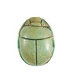Scarab Inscribed for the Female Horus Wosretkau (Hatshepsut), Steatite (glazed)