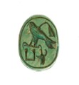 Scarab Inscribed for the Horus Wosretkau (Hatshepsut), Steatite (glazed)