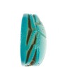 Scarab Inscribed King's Daughter, Egyptian blue