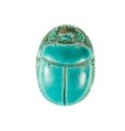 Scarab Inscribed for Menkheperenre (Thutmose III), Steatite (glazed)