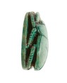Scarab Inscribed with the Throne Name of Thutmose III, Steatite (glazed)