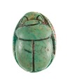 Scarab Inscribed with the Throne Name of Thutmose III, Steatite (glazed)