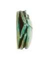 Scarab Inscribed with a Hieroglyphic Motif, Steatite (glazed)