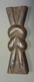 Tjes-Knot Amulet, Wood (ebony)