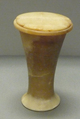 Ointment Jar, Travertine (Egyptian alabaster)