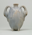 Perfume Vessel in the Shape of Two Trussed Ducks, Anhydrite, eyes inlaid with a porous material inside copper rims