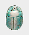 Scarab of the Steward of Cusae, Senebtifi, Glazed steatite