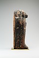 Canopic Coffin in the form of Hapy, Wood (sycamore), paint, stucco