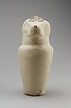 Dummy canopic jar with baboon head (Hapy), Limestone
