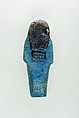 Worker Shabti of Nauny, Faience