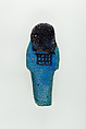 Worker Shabti of Nauny, Faience