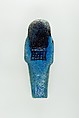 Worker Shabti of Nauny, Faience