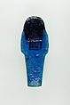Worker Shabti of Nauny, Faience