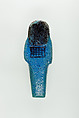 Worker Shabti of Nauny, Faience