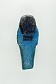 Worker Shabti of Nauny, Faience