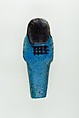 Worker Shabti of Nauny, Faience