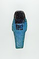 Worker Shabti of Nauny, Faience