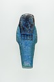 Worker Shabti of Nauny, Faience