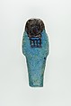 Worker Shabti of Nauny, Faience