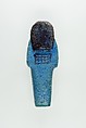 Worker Shabti of Nauny, Faience