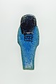 Worker Shabti of Nauny, Faience