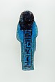 Overseer Shabti of Nauny, Faience