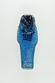 Worker Shabti of Nauny, Faience